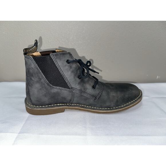 Blundstone Men’s Chukka Black Leather Casual Lace Up Elastic Ankle Boots US 11 main image 10